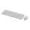 Teclado + Rato membrana Logitech MK250 Layout ES Bluetooth compacto branco