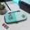 Funda protectora rígida Numskull Fortnite Llama Turquesa Nintendo Switch resistencia impactos