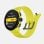Suunto Run Bluetooth GPS 46mm AMOLED Noir Jaune M Étanche 50m Pulsomètre SpO2 Musique