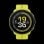 Suunto Run Bluetooth GPS 46mm AMOLED Noir Jaune M Étanche 50m Pulsomètre SpO2 Musique