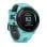 Garmin Forerunner 265 46mm Bisel negro con carcasa en turquesa y correa de silicona turquesa/negro