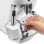 Cafetera Automática DeLonghi Magnifica S ECAM 22.110.W 1.8L 115 bar molinillo integrado blanca