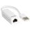 Tarjeta de Red Hamlet HNU2F100 USB 100 Mbps Alámbrica Compacta Blanco