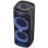 Haut-parleurs Aiwa Microchaîne Bluetooth 800W avec éclairage et karaoké