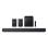 Barra de sonido Samsung HW-Q930F/ZF WiFi Bluetooth 580W Dolby Atmos Subwoofer inalámbrico