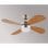 Ventoinha de Teto FM VT-105 105cm 4 Lâminas 3 Velocidades Luz Integrada 50W