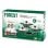 Batería de cocina Monix Forest 4 piezas acero inoxidable verde y cristal con tapa ergonómica