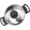 Batería de cocina Magefesa Style 5 piezas acero inoxidable tapas ergonómicas
