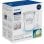 Jarra Philips AWP2933WHT3 Microclean X Pantalla 3 Cartuchos Blanco Transparente