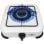 Hornillo a gas Vitrokitchen 152BB compacto triple corona 3600 W portátil blanco