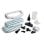 Fregona a vapor Ariete 4175/00 1500W plegable 0,35L azul telescópica con accesorios