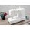 Máquina de coser Singer SM024 portátil 24 puntadas brazo libre LED rojo-blanco