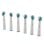 Recambio Dental Scanpart EB20 6 Unidades Blanco Compatible Oral-B Blister