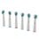 Recambio Dental Scanpart EB20 6 Unidades Blanco Compatible Oral-B Blister