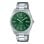 Casio MTP-1302PD-3AVEF 38mm Quadrante Analogico-Digitale Verde-Argento Acciaio Inox