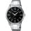 Casio MTP-1303PD-1AVEG 40mm Analogico Acciaio Inox Argento Quadrante Nero Cinturino Argento