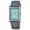 Casio LTP-B165L-2BVEF 31mm Rettangolare Argento Cinturino Pelle Grigia Quadrante Blu Donna Quarzo