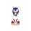 Soporte Cable Guy Sonic Modern Sonic Multicolor Escritorio Mandos y Smartphones