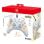 Manette Hori HORIPAD Turbo NSX-083E Nintendo Switch 2 filaire bleu ciel boutons turbo