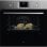 Horno elétrico AEG OU5AB21CM 65 litros Inox com Aqua Clean e guia telescópica