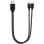 Micrófono NK NK-IG33008 lavalier inalámbrico plata y negro con adaptador de cámara