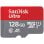 Carte mémoire SanDisk Ultra MicroSDXC 128GB 140MB/s Classe 10 UHS-I A1 Gris Rouge