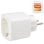 Enchufe inteligente Denver SHP-102 Wi-Fi Compatible Alexa Google Home Interior Blanco