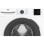 Máquina de Lavar Roupa Beko B300 VBM3WFT310413WA Frontal 10 kg 1400 rpm A Branca