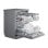 Lavastoviglie Samsung DW60CG550FSRET 14 Coperti Classe D con 3° Cestello e Apertura Automatica