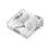 Lavastoviglie Samsung DW60CG550FSRET 14 Coperti Classe D con 3° Cestello e Apertura Automatica