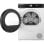 Secadora de condensación Hisense DH3S902BW3 9 kg Clase C Wi-Fi y programas especializados