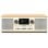 Microcadena Pure Classic C-D6 Bluetooth 2x15W Blanco Roble Alarma Pantalla TFT