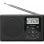 Radio portátil TechniSat TRAVELRADIO 300 DAB+ FM LCD 30 presintonías USB negro