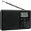 Radio portátil TechniSat TRAVELRADIO 300 DAB+ FM LCD 30 presintonías USB negro