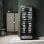 Cave à vin La Sommelière APOGEE185DZPRO 184 bouteilles double zone LED Wi-Fi Noir