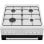 Cocina Beko FBE62120WD Mixta 4 fuegos gas, horno eléctrico 66L A Blanca