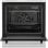 Cocina Beko FBE62120WD Mixta 4 fuegos gas, horno eléctrico 66L A Blanca