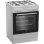 Cocina Beko FBE62120WD Mixta 4 fuegos gas, horno eléctrico 66L A Blanca
