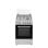 Cocina Corberó CCSF45020BX gas butano 4 fuegos horno 43L inox