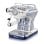 Cafetiere Manuelle Ariete 1389/1C 0,9L 15 bars avec mousseur inox Bleu clair