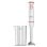 Mixeur plongeant Solac Mixo 1000 1000W Rouge Blanc 2 vitesses Turbo Accessoires