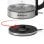 Bollitore Orbegozo KT 6045 1,7L Vetro Borosilicato Acciaio Inox 2200W LED Nero