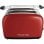 Tostadora Russell Hobbs 26551-56 2 rebanadas 1600 W Roja ranuras anchas acero inoxidable