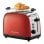 Tostadora Russell Hobbs 26551-56 2 rebanadas 1600 W Roja ranuras anchas acero inoxidable