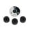 Scanstrut Ds-lp-21a - Pasacables Estanco De Bajo Perfil, 4-9mm, Ip68, Acero Inoxidable, Autocaravana, Camper, Naútica
