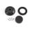 Scanstrut Pasacables Estanco Ds40-p-blk, Entrada Vertical De Cables Hasta 15mm, Negro, Autocaravana, Camper, Naútica