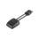 Scanstrut Pasacables Compacto Y Horizontal, Doble Entrada, Estanco, Negro, Autocaravana, Camper, Naútica