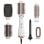 Brosse Soufflante Multifonction Solac Expert Ion Flow 1200W ionique 3 Températures 6 Accessoires or blanc