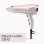 Secador de pelo BaByliss Mauve Lustre 2300W función iónica aire frío rosa claro