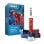 Cepillo Eléctrico Oral-B iO2 Kids Spiderman Rojo y Azul 3 modos funda y cabezal
